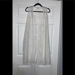 LuLaRoe White Lace Small Joy